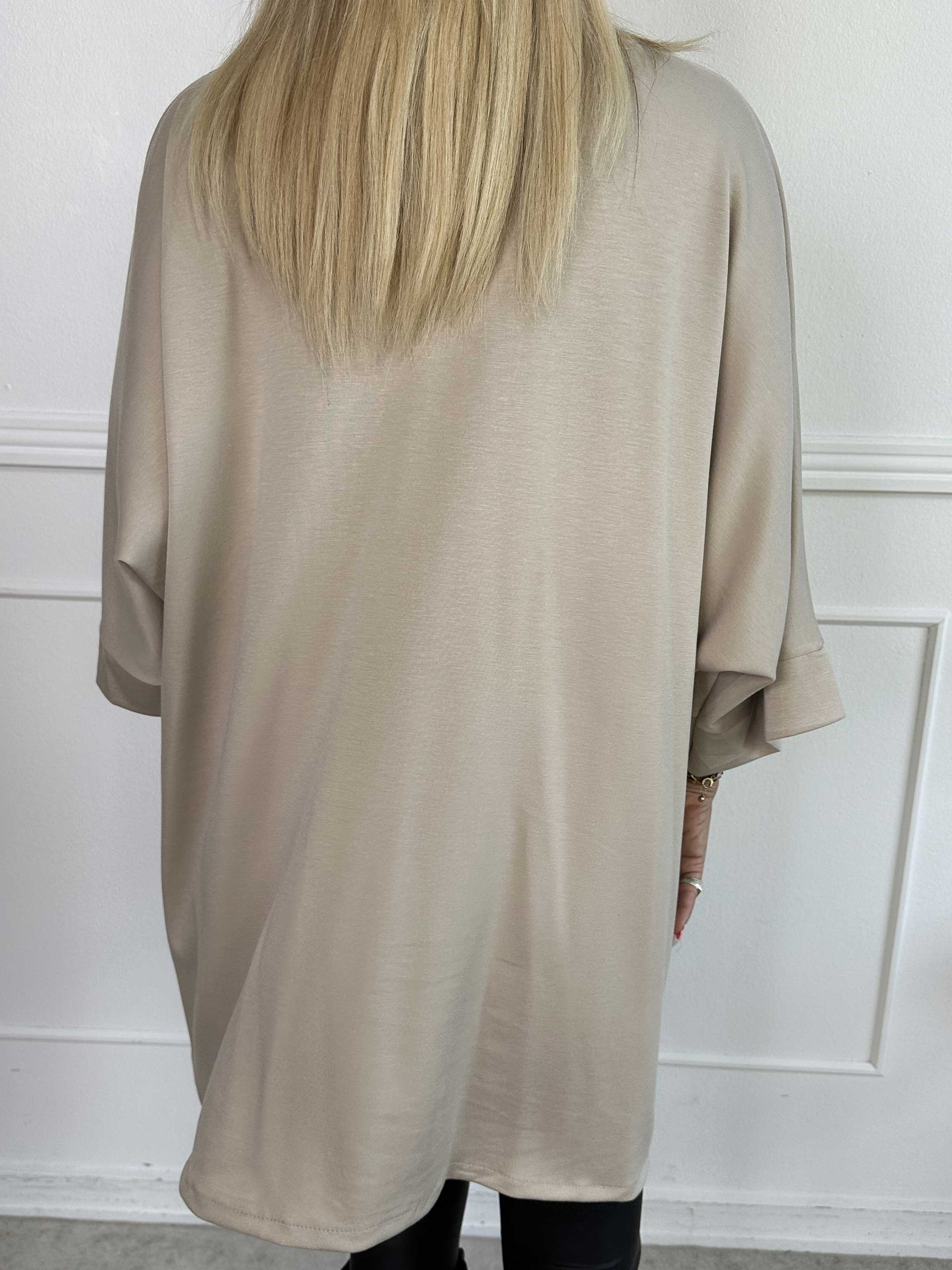 Annah Cardigan - Oversized blød cardigan med lommer